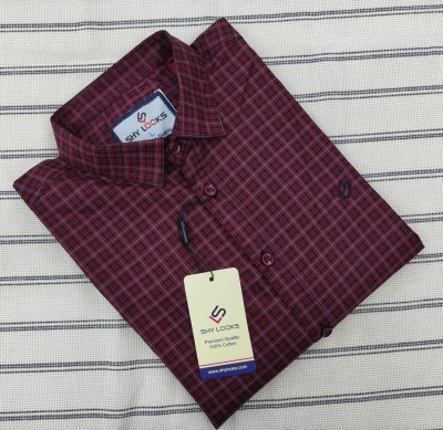 Cotton full Sleeve Check Shirt for Men's